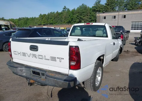 2006 Chevrolet Silverado 1500 Work Truck from USA, damaged, VIN 3GCEC14X36G274209